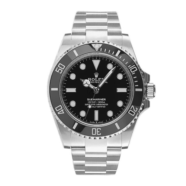 Rolex Submariner Black Dial Oystersteel 41mm Men's Watch 124060