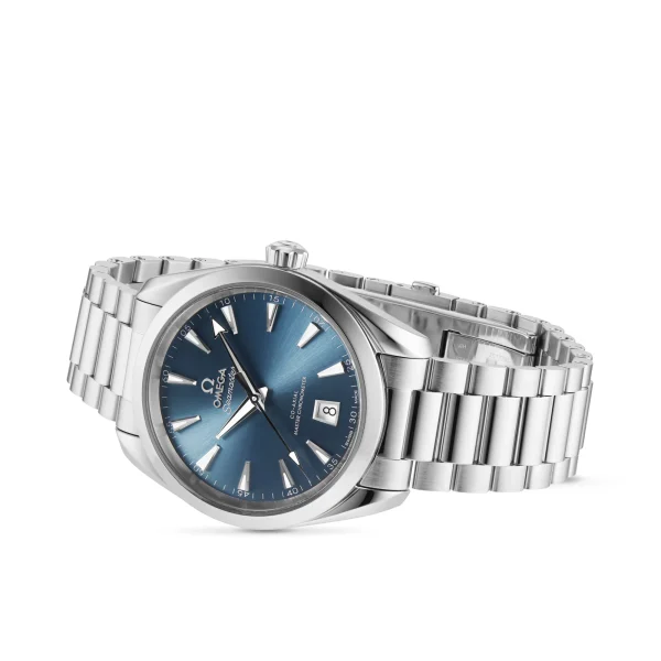 ⁦Omega Seamaster Aqua Terra 150m Co-Axial Master Chronometer 38mm Unisex Watch Blue O22010382003003⁩ - الصورة ⁦2⁩