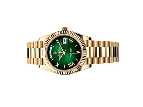 Rolex 2024 Day-Date 40mm 228238 Green Smoked Dial - Image 3