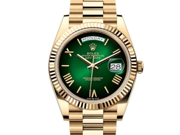 Rolex 2024 Day-Date 40mm 228238 Green Smoked Dial - Image 2