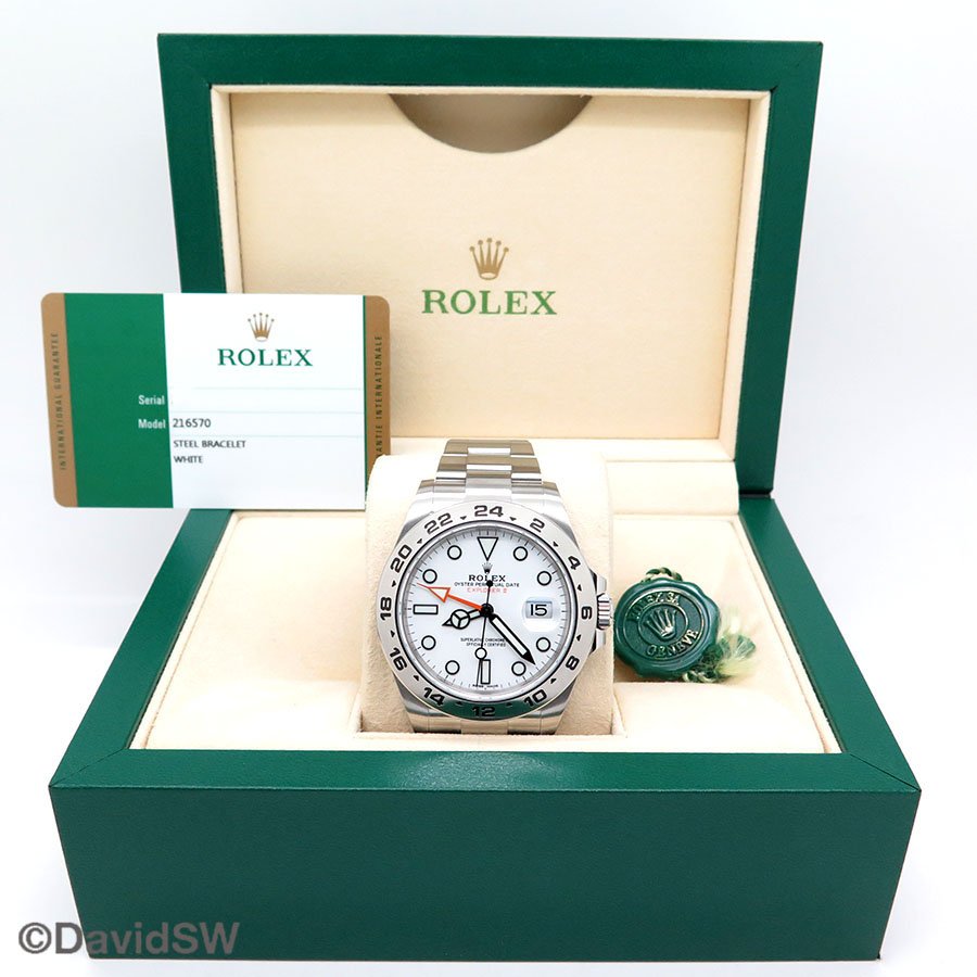 Rolex 216570 Explorer II with White Dial - Image 2