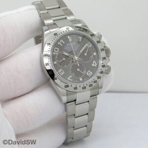 Rolex 116520 Cosmograph Daytona with Slate Grey Dial and Black Dial