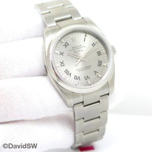 Rolex 114200 Air King with Steel Roman Dial Hard Rock Cafe 10 Years Edition