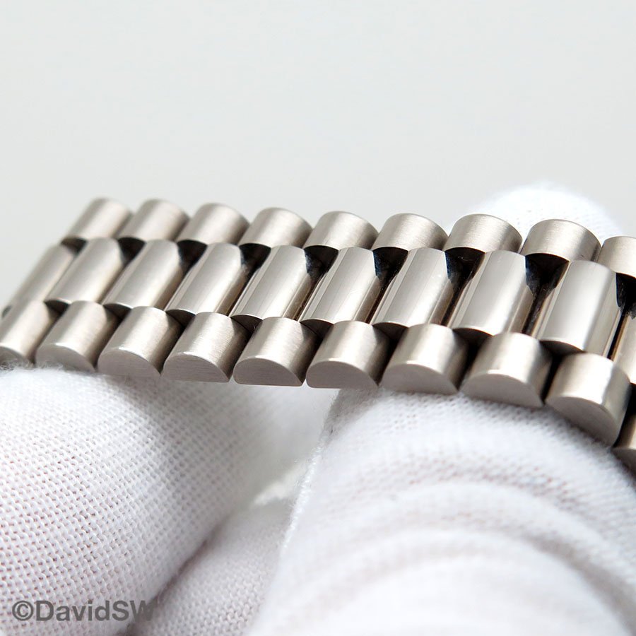 Rolex 18239 Day Date 18K White Gold with Silver Diamond Dial - Image 7