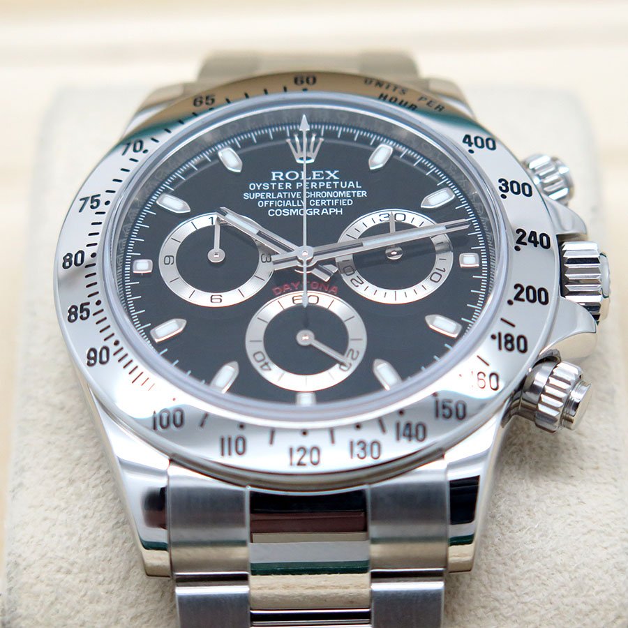 Rolex CPO 116520 Cosmograph Daytona with Black Dial - Image 3