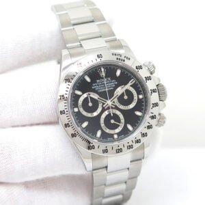 Rolex CPO 116520 Cosmograph Daytona with Black Dial