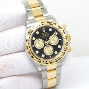 Rolex 126503 Cosmograph Daytona 18K/SS with Black Diamond Dial