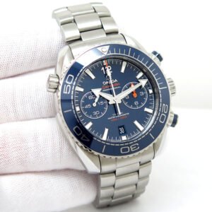 Omega Seamaster Planet Ocean 600m Chronograph with Blue Dial