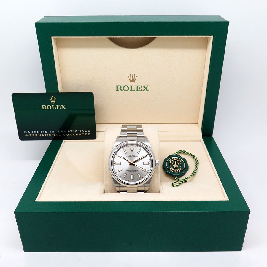 Rolex 124300 Oyster Perpetual 41 with Silver Dial - Image 2