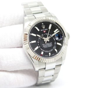 Rolex 326934 Skydweller with Black Dial on Oyster