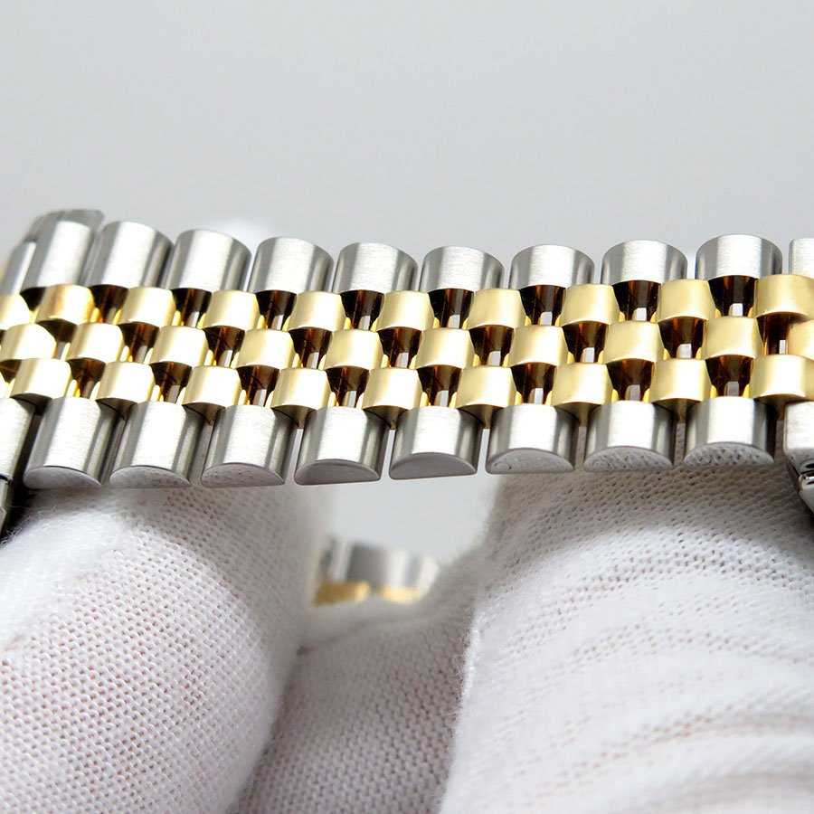 Rolex 126233 Datejust 18K/SS with Slate Roman Dial on Jubilee (New Old Stock) - Image 8