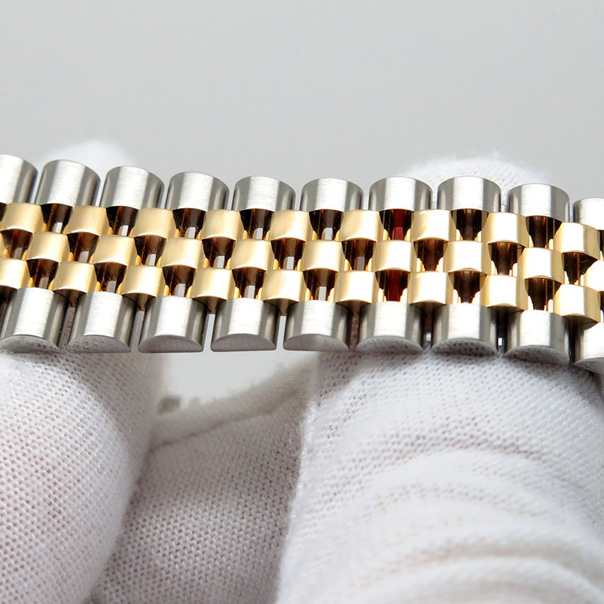 Rolex 126233 Datejust 18K/SS with Slate Roman Dial on Jubilee (New Old Stock) - Image 6