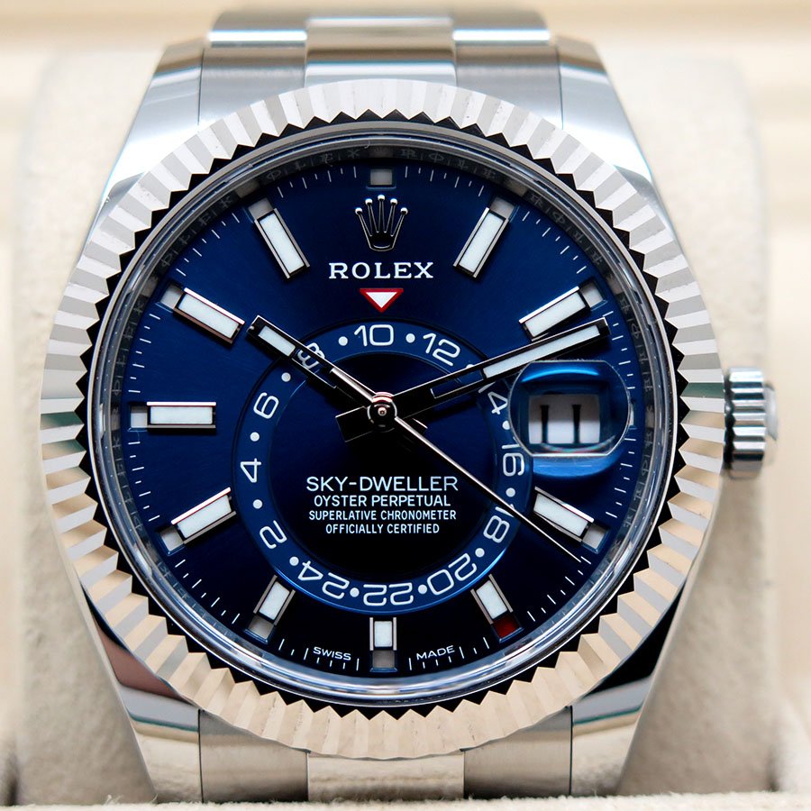 Rolex 326934 Skydweller with Blue Dial on Oyster - Image 3