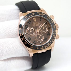 Rolex 116515LN Cosmograph Daytona 18K Rose Gold with Chocolate Arabic Dial