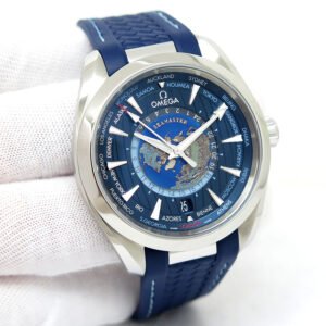 Omega Seamaster Aqua Terra Worldtimer GMT on Strap