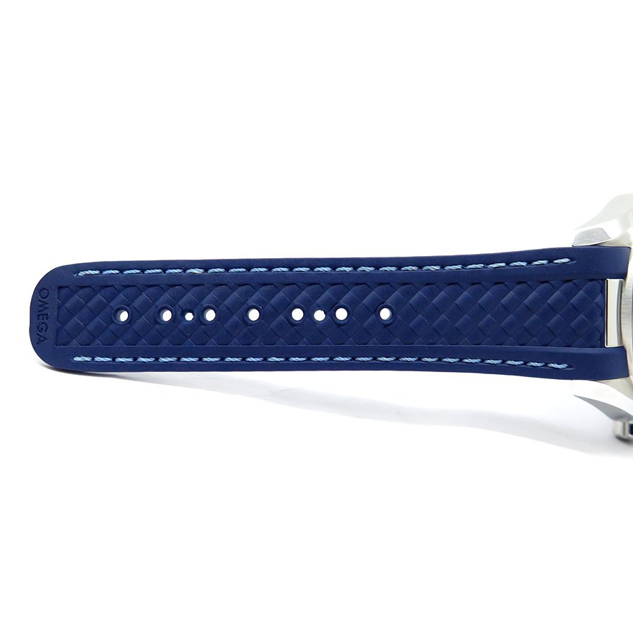 Omega Seamaster Aqua Terra Worldtimer GMT on Strap - Image 8