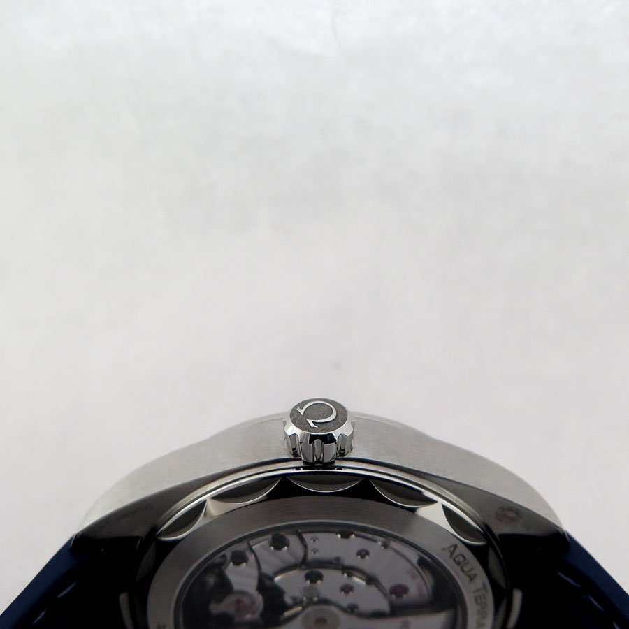 Omega Seamaster Aqua Terra Worldtimer GMT on Strap - Image 5