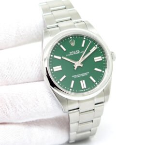 Rolex 124300 Oyster Perpetual 41 with Green Dial