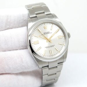 Rolex 124300 Oyster Perpetual 41 with Silver Dial