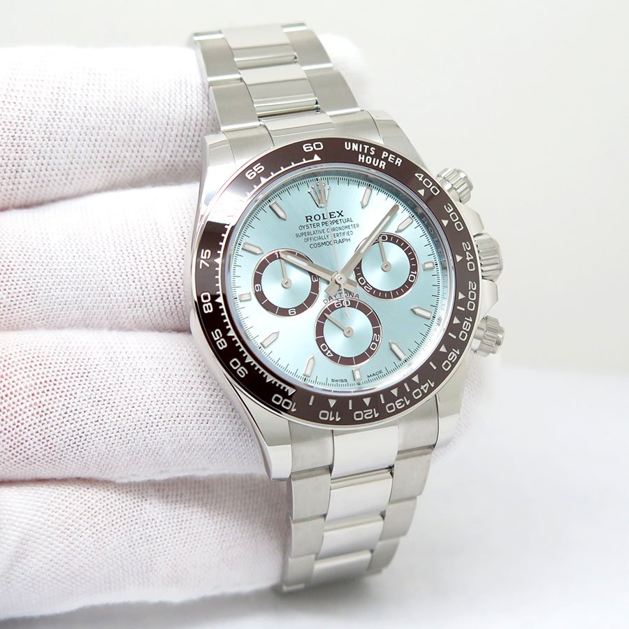 Rolex 126506 Cosmograph Daytona Platinum with Ice Blue Dial