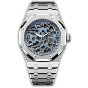 ROYAL OAK BABY BLUE SKELETON MOD